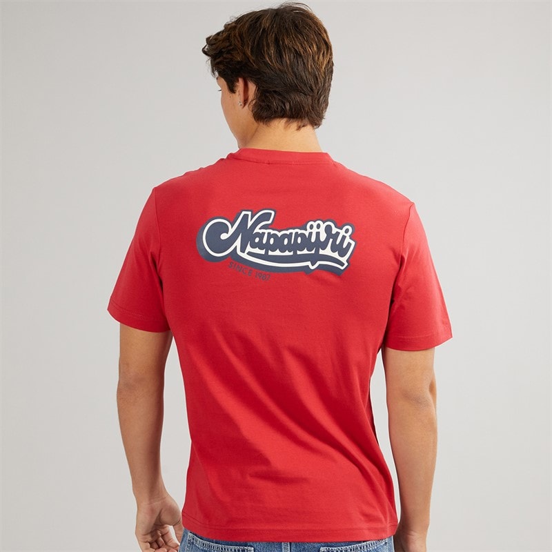 Napapijri Mens Zinc T-Shirt American - Image 3