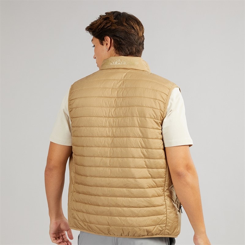 Napapijri Mens Amiata Vest Gilet Kelp - Image 2