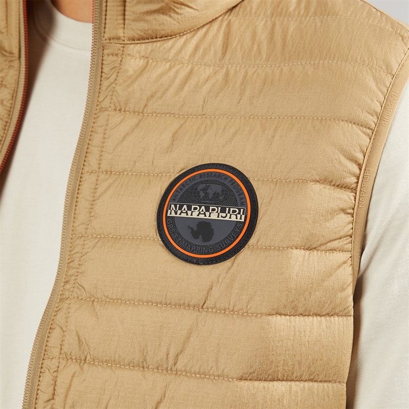 Napapijri Mens Amiata Vest Gilet Kelp - Image 3