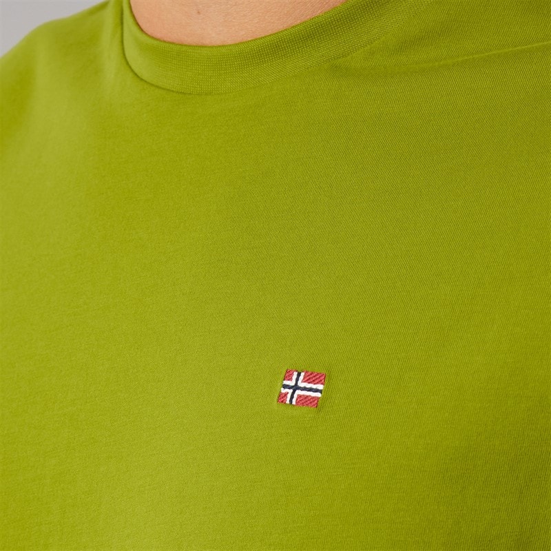 Napapijri Mens Salis T-Shirt Golden - Image 3
