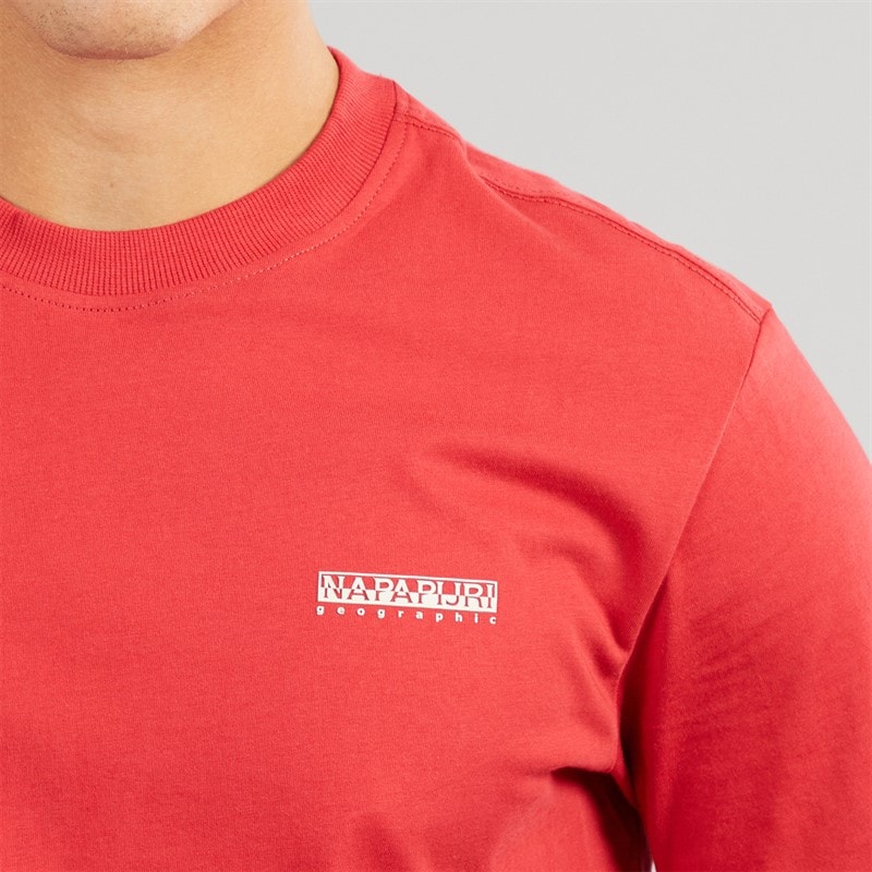Napapijri Mens Small Box T-Shirt American - Image 3