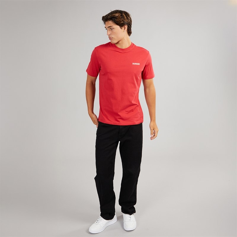 Napapijri Mens Small Box T-Shirt American - Image 4