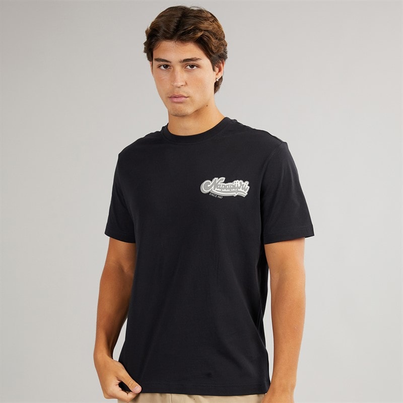 Napapijri Mens Zinc T-Shirt Black Beauty - Image 2