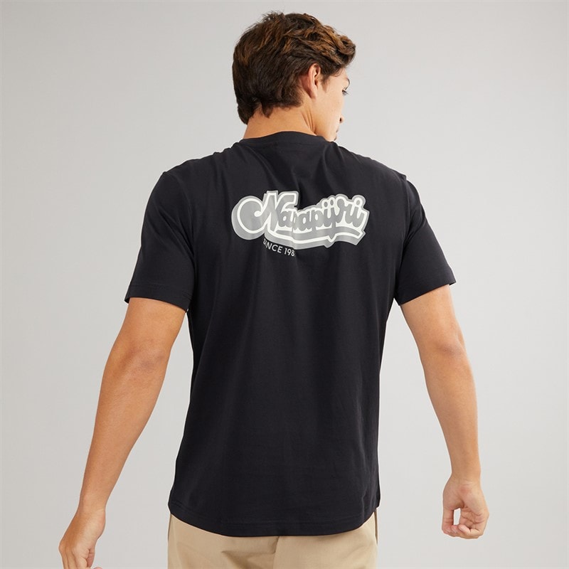 Napapijri Mens Zinc T-Shirt Black Beauty - Image 3