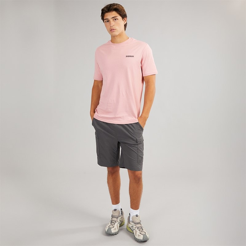 Napapijri Mens Small Box T-Shirt Zephyr - Image 3