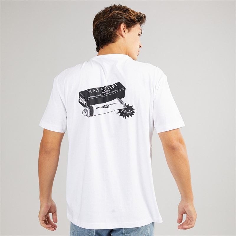 Napapijri Mens Bretby T-Shirt Cb - Image 3