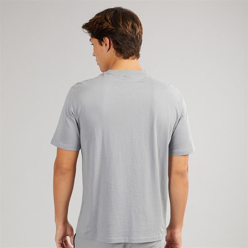 Napapijri Mens Small Box T-Shirt Shark Skin - Image 2