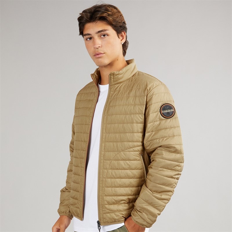 Napapijri Mens Amiata Padded Jacket Kelp