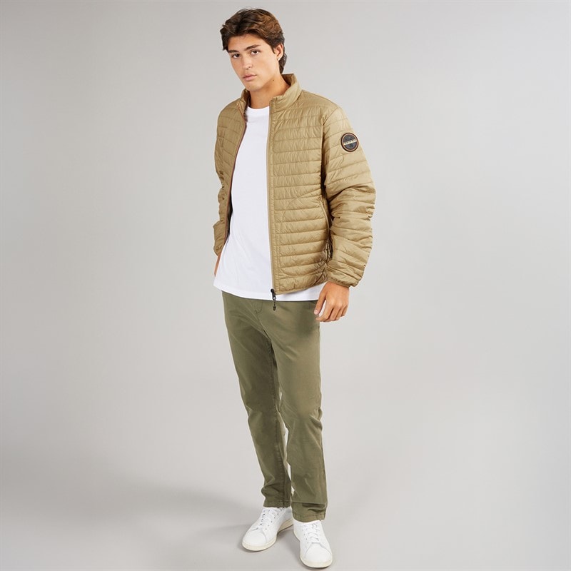 Napapijri Mens Amiata Padded Jacket Kelp - Image 4