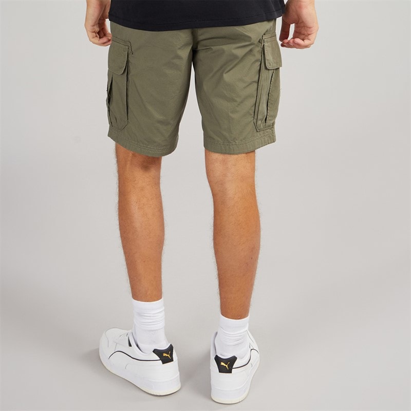 Napapijri Mens Rydal Cargo Shorts Tea Leaf - Image 2