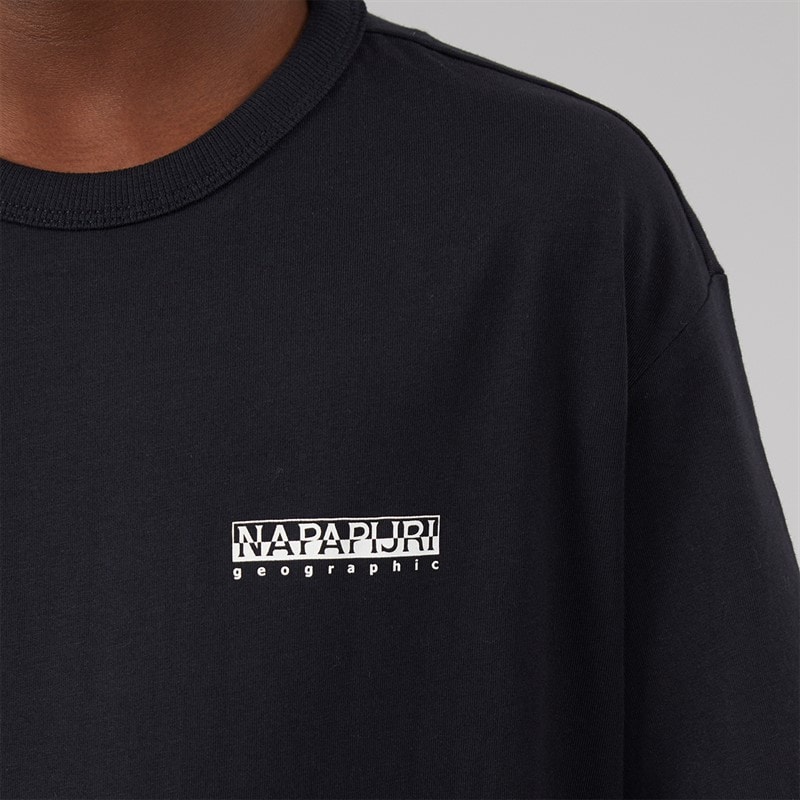 Napapijri Junior Scape T-Shirt Black Beauty - Image 5