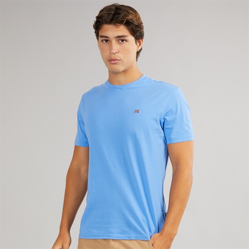 Napapijri Mens Salis T-Shirt Ultramarine - Image 3