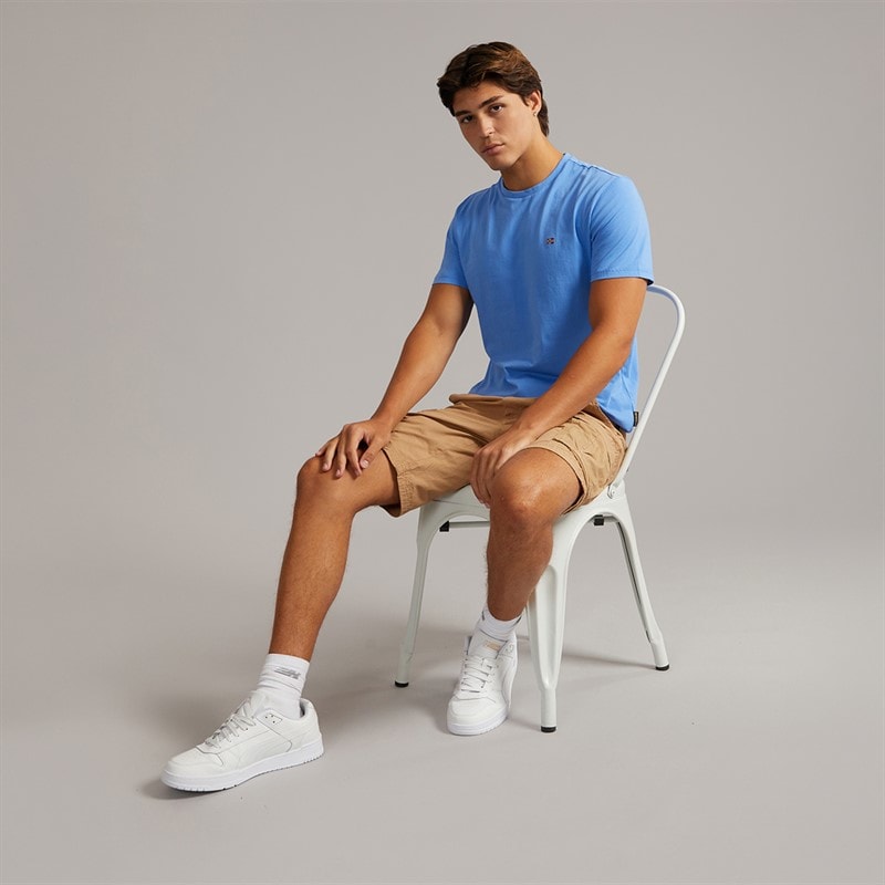 Napapijri Mens Salis T-Shirt Ultramarine - Image 4
