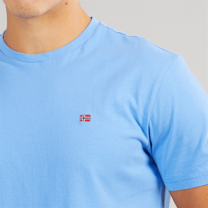 Napapijri Mens Salis T-Shirt Ultramarine - Image 5