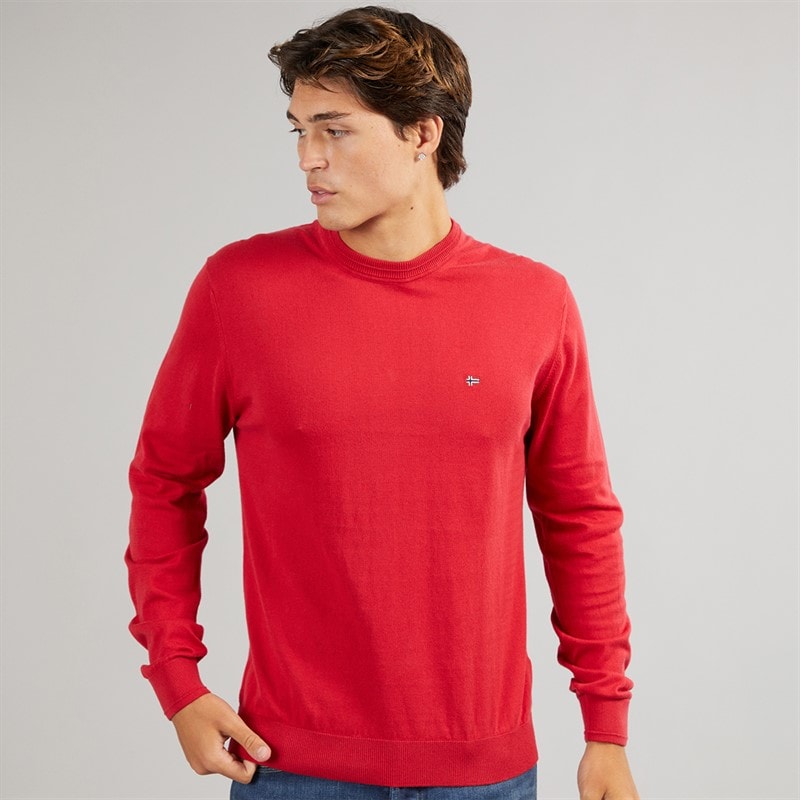 Napapijri Mens Decatur 2.0 Crew Knit American - Image 1
