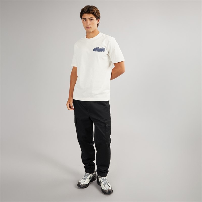 Napapijri Mens Zinc T-Shirt White Whisper - Image 4