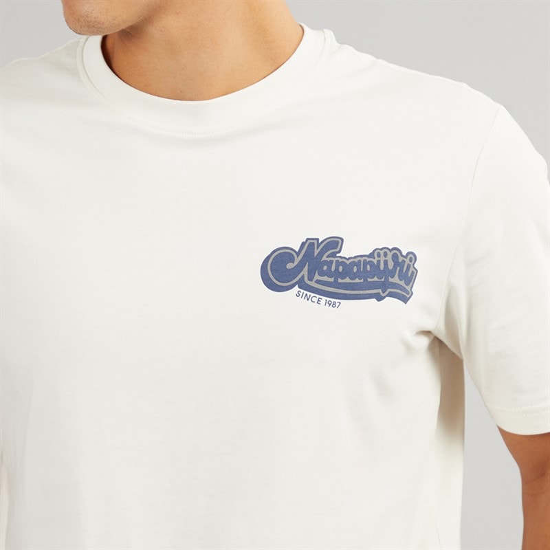 Napapijri Mens Zinc T-Shirt White Whisper - Image 5