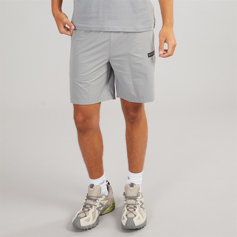 Napapijri Mens Nezy Woven Shorts Shark Skin - Image 1