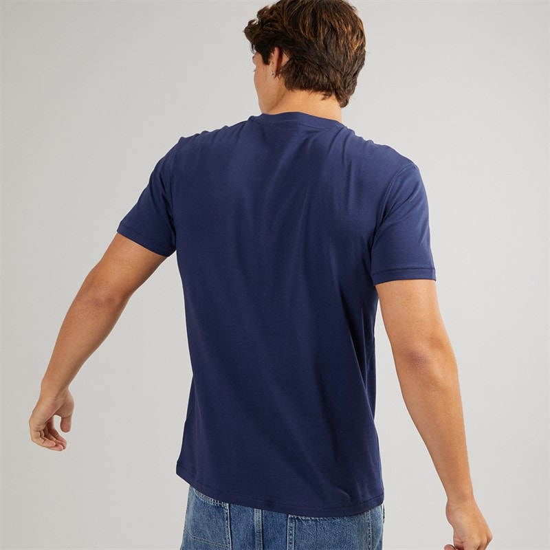 Napapijri Mens Mahsa T-Shirt Naval Acade - Image 2