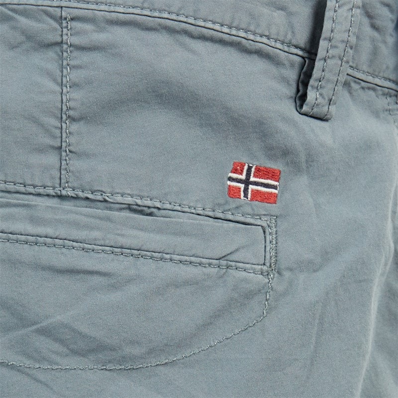 Napapijri Mens Nakuru 6 Chino Shorts Stormy Weather - Image 3