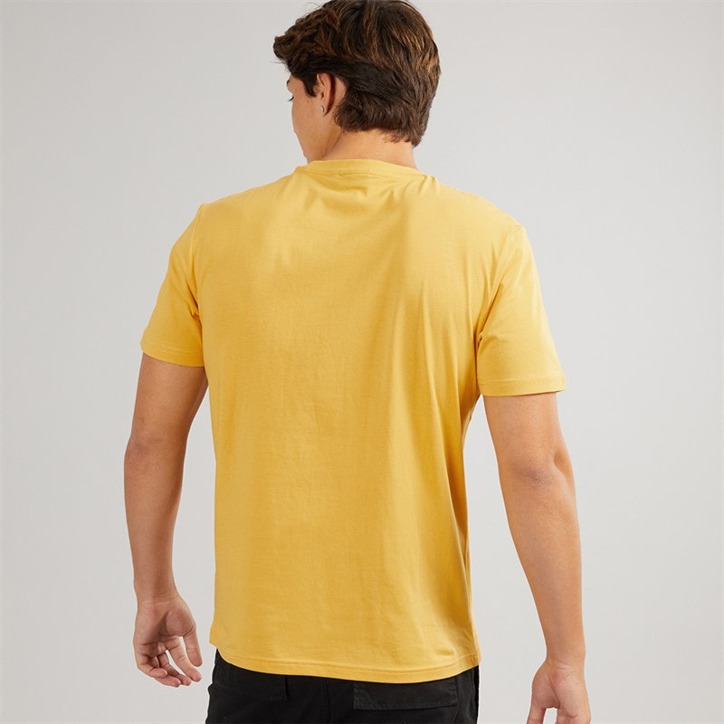 Napapijri Mens Salis T-Shirt Yolk Yellow - Image 2
