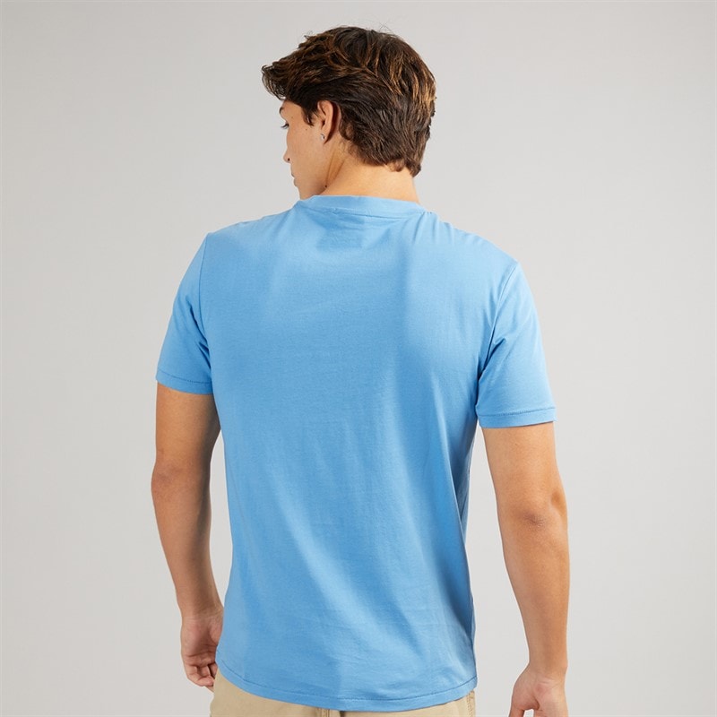 Napapijri Mens Mahsa T-Shirt Blue Jasper - Image 2