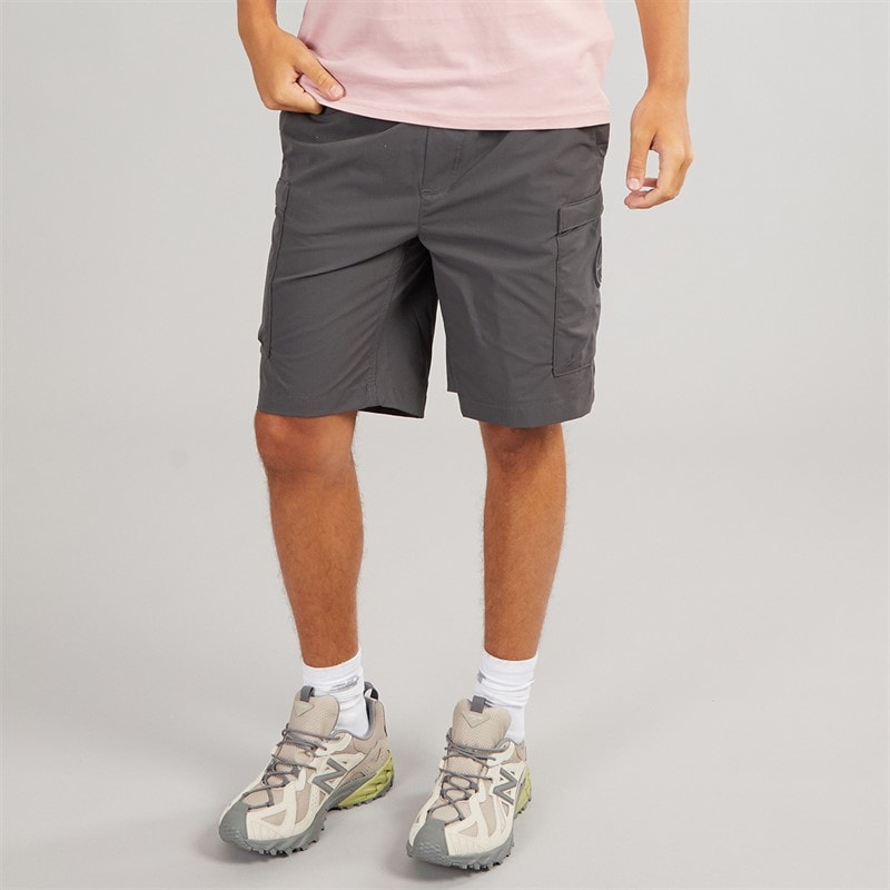 Napapijri Mens Natey Cargo Shorts Dark Grey Solid - Image 1