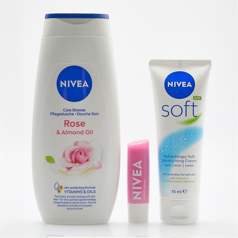 NIVEA Womens Feel Beautiful Three Pack Set Multi - Image 2