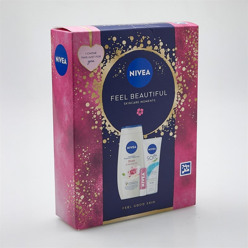 NIVEA Womens Feel Beautiful Three Pack Set Multi - Image 3