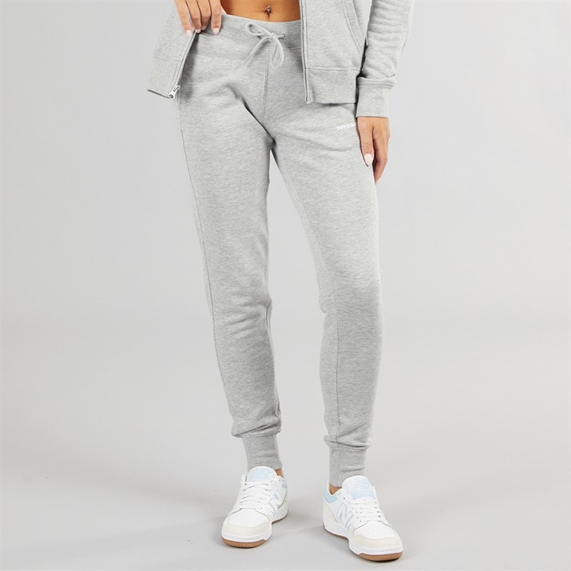 New Balance Womens Core Fleece Pants Athletic Grey