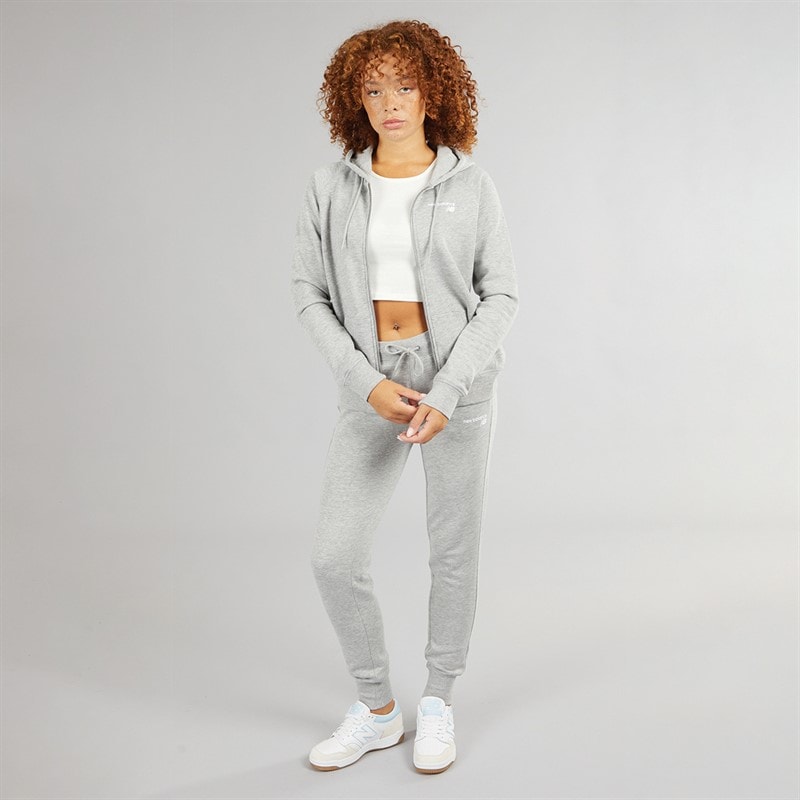 New Balance Womens Core Fleece Pants Athletic Grey - Image 3