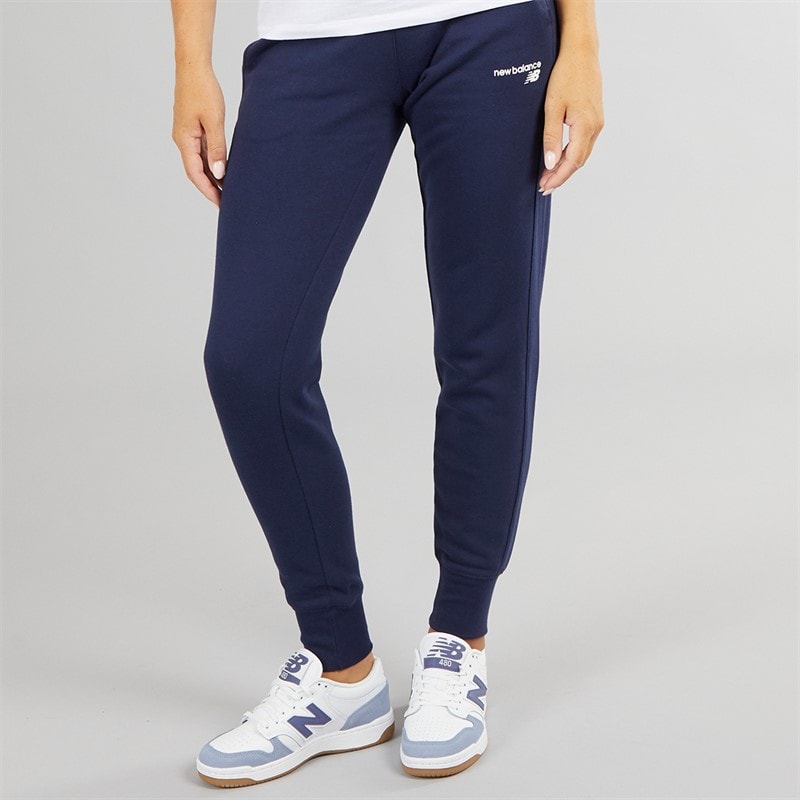 New Balance Womens Core Fleece Pants Navy