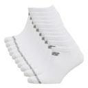 New Balance Ten Pack No Show Socks White