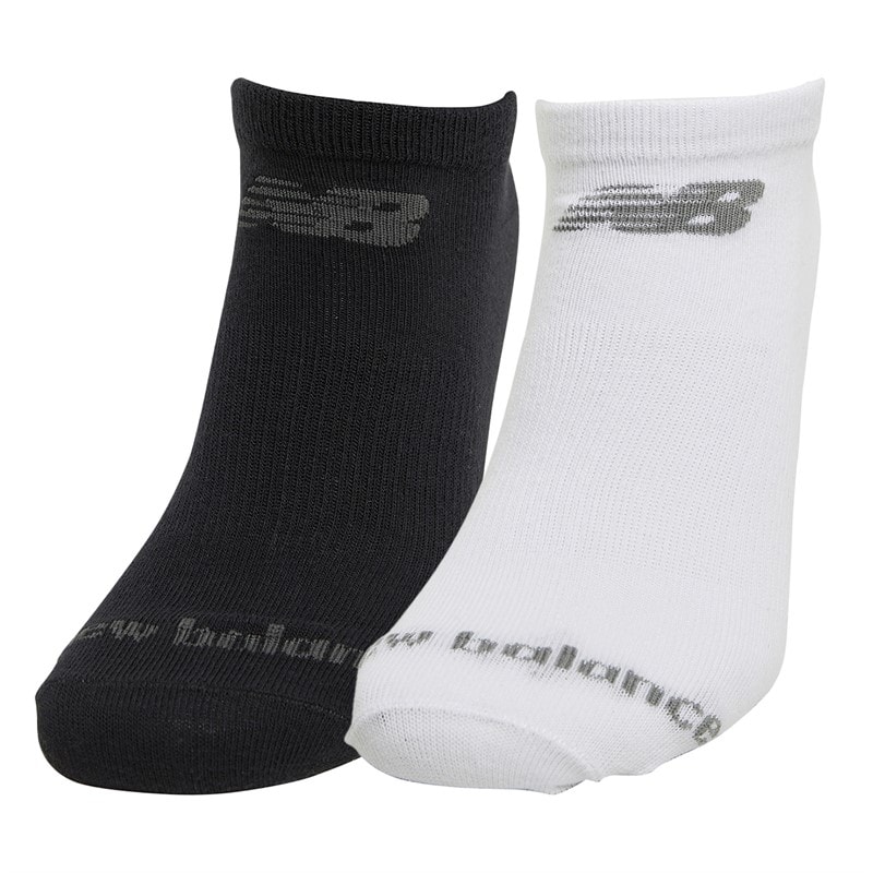 New Balance Ten Pack No Show Socks Black/White/Grey - Image 2