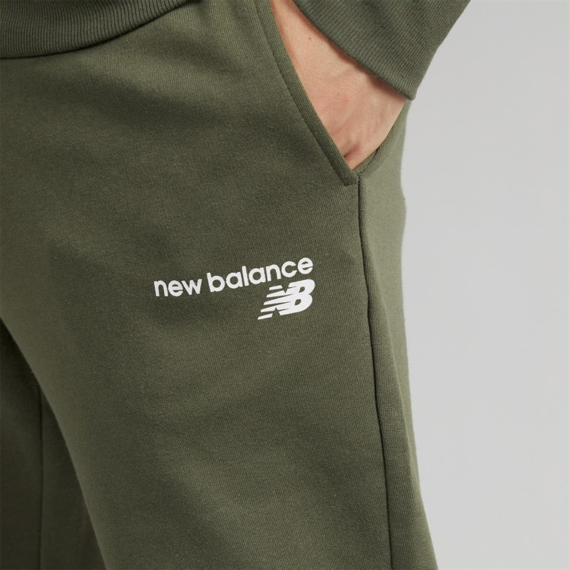 New Balance Mens Classic Core Joggers Olive - Image 3