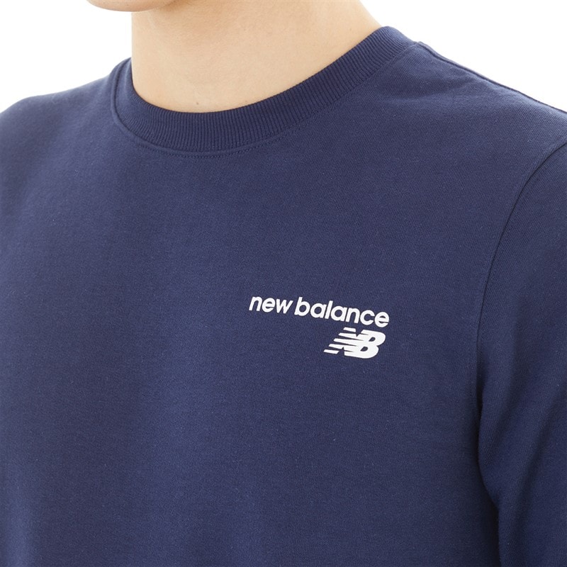 New Balance Mens Classic Core Sweatshirt Pigment - Image 3