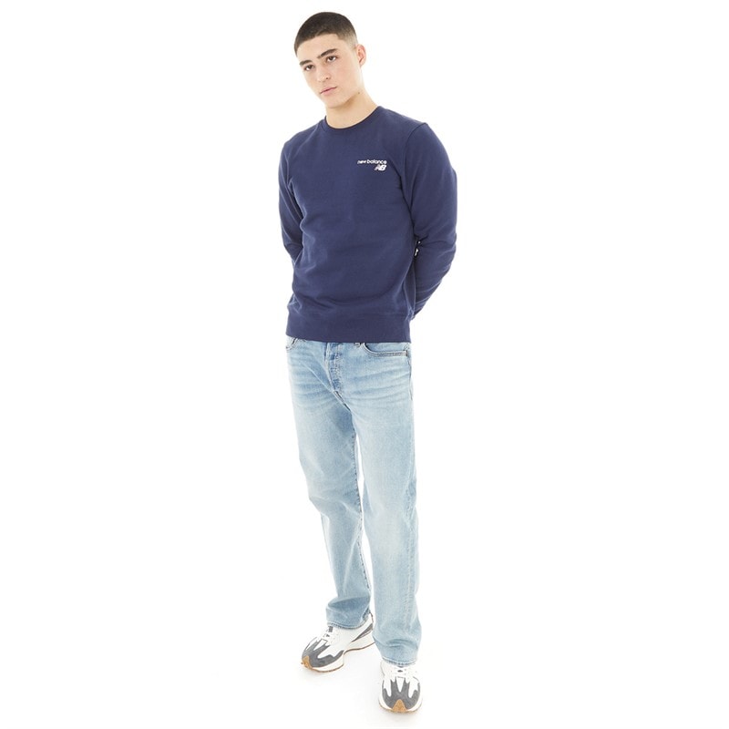 New Balance Mens Classic Core Sweatshirt Pigment - Image 4