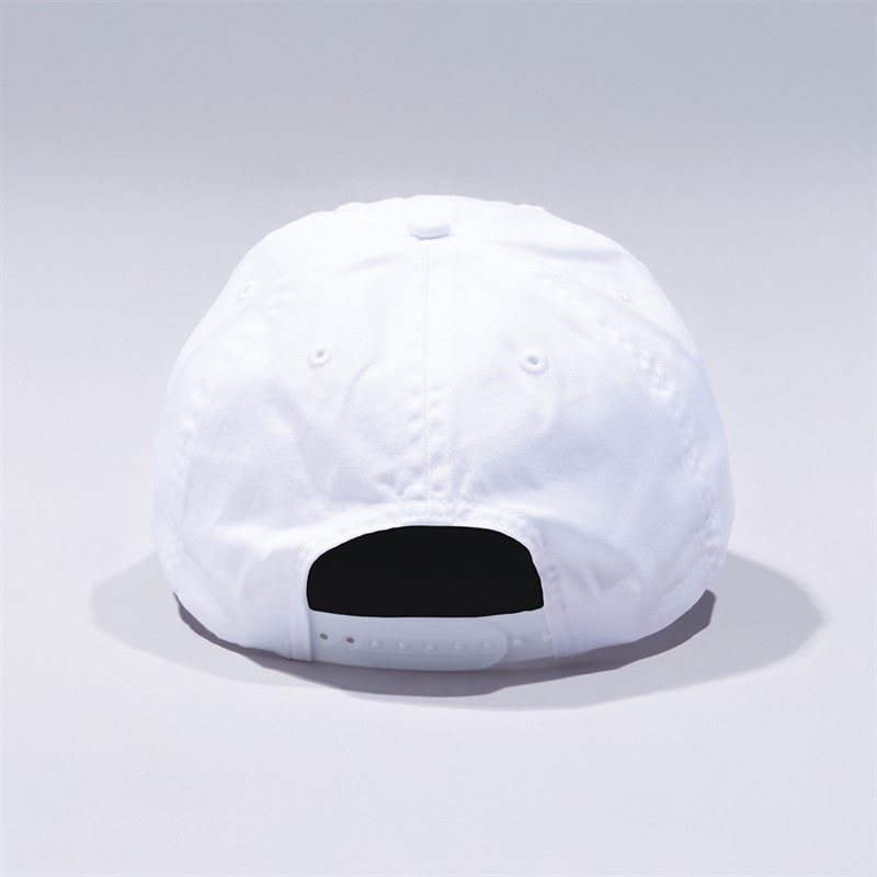 New Balance Curved Brim Snapback Cap White - Image 2
