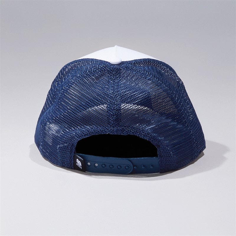 New Balance Athletics Logo Trucker Cap Navy - Image 2