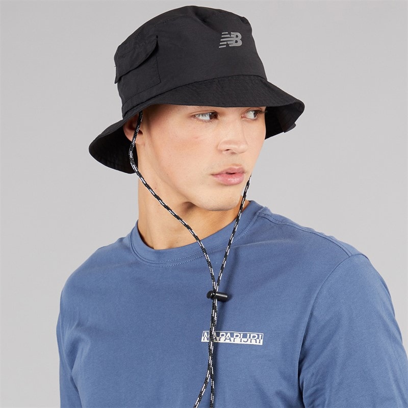 New Balance Cargo Bucket Hat Black - Image 1