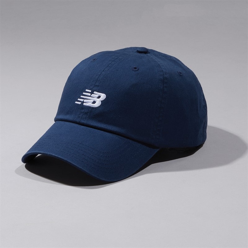 New Balance Curved Brim Snapback Cap Navy