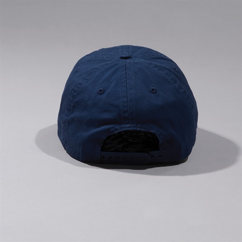 New Balance Curved Brim Snapback Cap Navy - Image 2