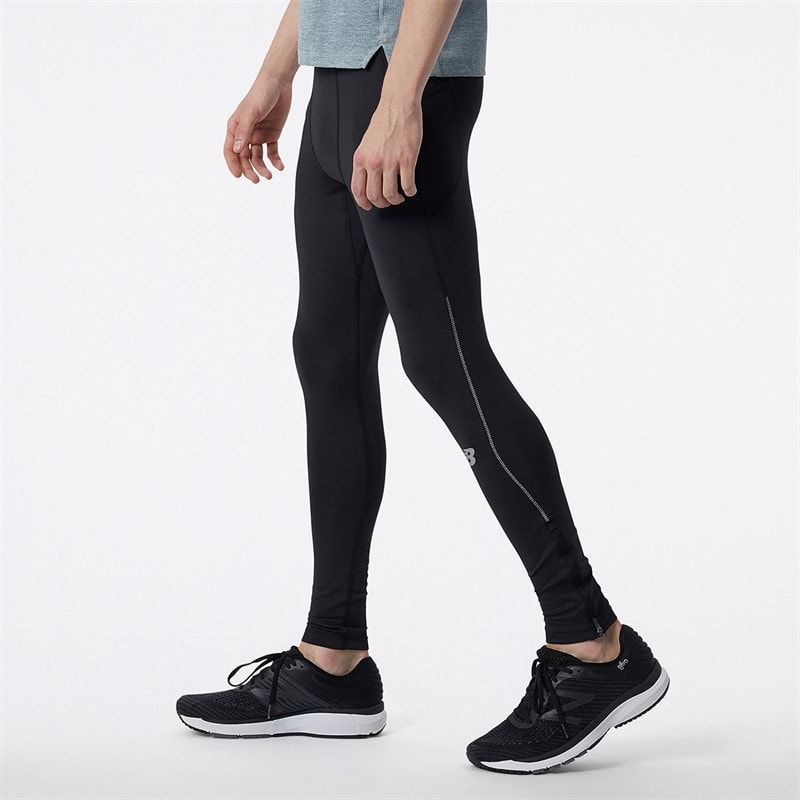 New Balance Mens Impact Running Tight Leggings Black - Image 4