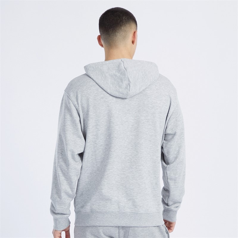 New Balance Mens London Edition Graphic Hoodie Athletic Grey - Image 2