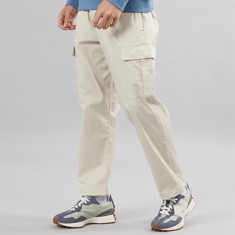 New Balance Mens Cargo Pants Timberwolf - Image 1