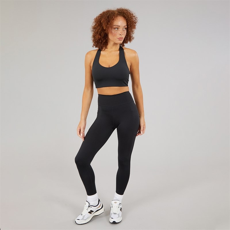 New Balance Womens NB Power X High Impact Sports Bra Black - Image 3