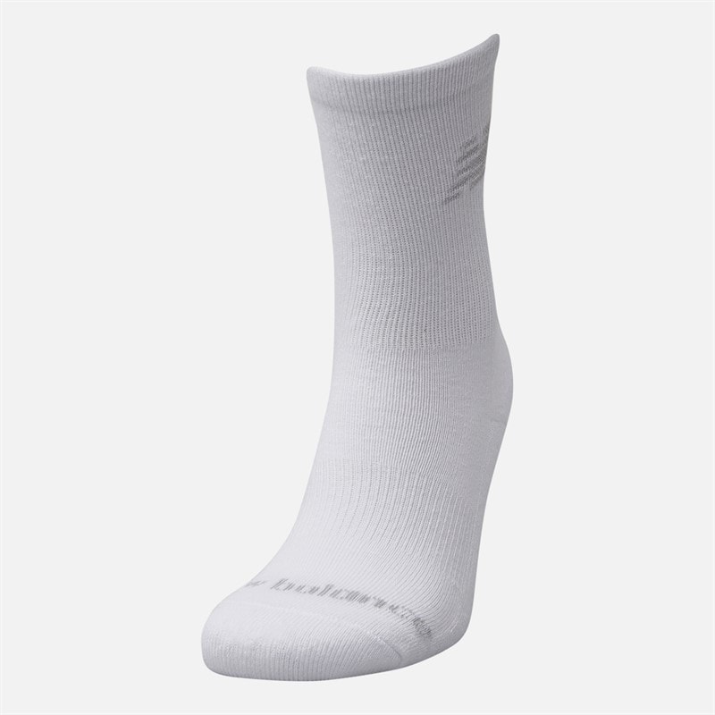 New Balance Junior Boys Ten Pack Cushioned Crew Socks Black/White - Image 2