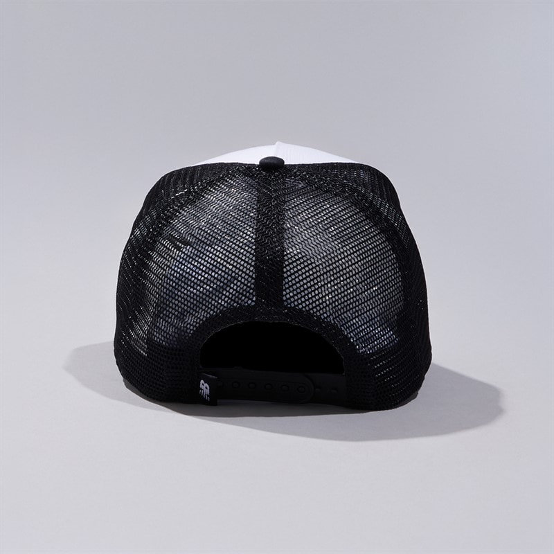 New Balance Athletics Logo Trucker Cap Black/White - Image 2