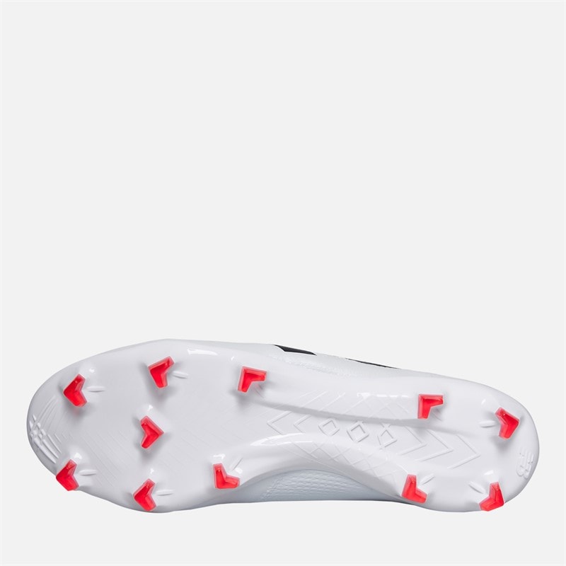New Balance Furon Pro V7+ FG Firm Ground Football Boots White - Image 2