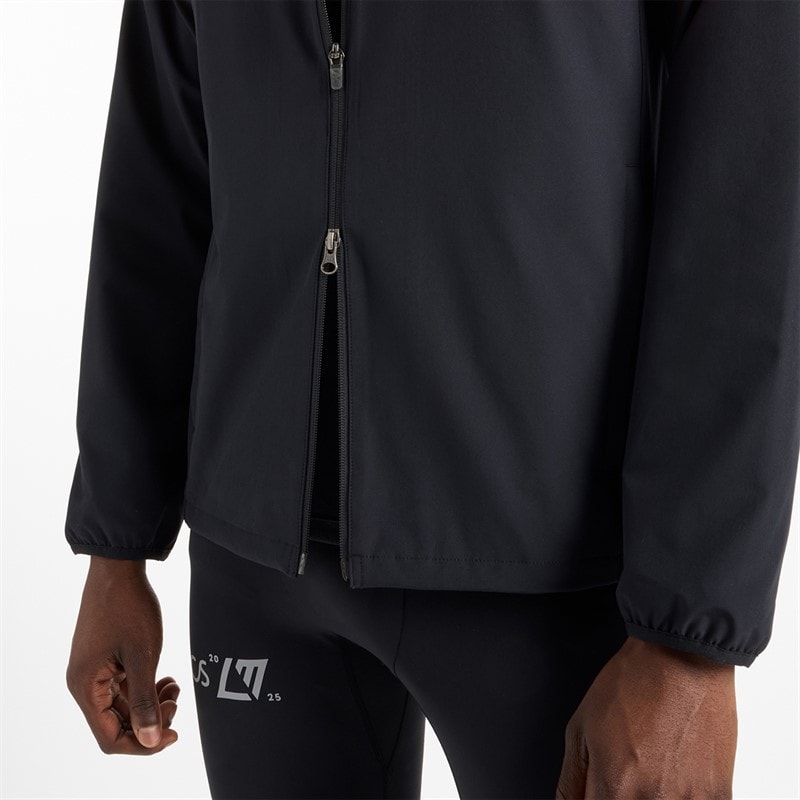 New Balance Mens London Edition Marathon Running Jacket Black - Image 5